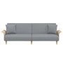Sofa bed with armrests light gray fabric by vidaXL, Sofas - Ref: Foro24-351843, Price: 293,35 €, Discount: %