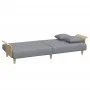 Sofa bed with armrests light gray fabric by vidaXL, Sofas - Ref: Foro24-351843, Price: 288,25 €, Discount: %
