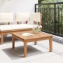 Mesa de Jardín Marrón Madera maciza de Teca