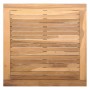Mesa de Jardín Marrón Madera maciza de Teca