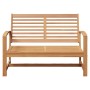 Banco de jardín Natural 110 x 64 x 76.5 cm