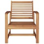 Sillas de jardín 2 pcs Natural 60 x 65 x 76.5 cm