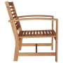 Sillas de jardín 2 pcs Natural 60 x 65 x 76.5 cm