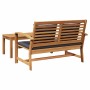 Banco de jardín Natural 110 x 64 x 76.5 cm