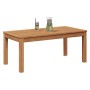 Mesa de Jardín Natural 95 x 45 x 40 cm Madera de teca maciza