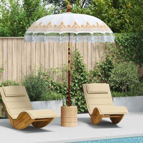 Parasol Balinés Crema (180-190) x 260 cm