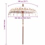 Parasol Balinés Crema (180-190) x 260 cm