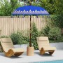 Parasol Balinés Azul (180-190) x 260 cm Algodón y madera maciza