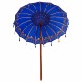 Parasol Balinés Azul (180-190) x 260 cm Algodón y madera maciza