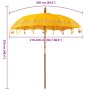 Parasol Balinés Amarillo (210-220) x 260 cm