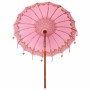 Parasol Balinés Rosa (180-190) x 260 cm Algodón y madera maciza