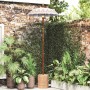 Parasol Balinés Crema (90-100) x 260 cm Algodón y madera maciza