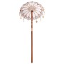 Parasol Balinés Crema (90-100) x 260 cm Algodón y madera maciza