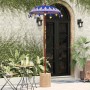 Parasol Balinés Azul (90-100) x 260 cm Algodón y madera maciza