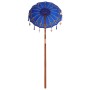 Parasol Balinés Azul (90-100) x 260 cm Algodón y madera maciza