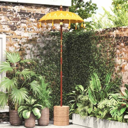 Parasol Balinés Amarillo (90-100) x 260 cm