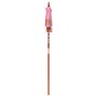 Parasol Balinés Rosa (90-100) x 260 cm Algodón y madera maciza