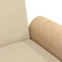 Sofá cama con reposabrazos tela color crema de vidaXL, Sofás - Ref: Foro24-351846, Precio: 260,60 €, Descuento: %