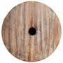 Base para sombrilla blanco lavado Ø34 x 40 cm Madera maciza