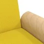 Sofa bed with armrests light yellow fabric by vidaXL, Sofas - Ref: Foro24-351847, Price: 265,03 €, Discount: %