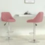 Küchenhocker aus rosa Samt, 2 Einheiten von vidaXL, Küchenhocker - Ref: Foro24-335310, Preis: 141,28 €, Rabatt: %