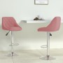 Küchenhocker aus rosa Samt, 2 Einheiten von vidaXL, Küchenhocker - Ref: Foro24-335310, Preis: 144,66 €, Rabatt: %