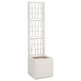 Maceta para Jardín Blanco 36 x 36 x 140 cm Polipropileno Maceta para Jardín Blanco 36 x 36 x 140 cm Polipropileno