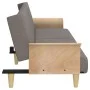 Sofa bed with armrests taupe gray fabric by vidaXL, Sofas - Ref: Foro24-351848, Price: 302,94 €, Discount: %