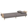 Sofa bed with armrests taupe gray fabric by vidaXL, Sofas - Ref: Foro24-351848, Price: 290,51 €, Discount: %