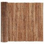 Valla de corteza Marrón 600 x 125 cm Corteza