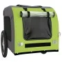 Remolque de bicicleta mascotas hierro tela Oxford verde gris de vidaXL, Cochecitos para mascotas - Ref: Foro24-93843, Precio:...