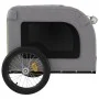 Remolque de bicicleta mascotas hierro tela Oxford verde gris de vidaXL, Cochecitos para mascotas - Ref: Foro24-93843, Precio:...