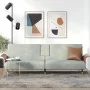 Light gray velvet sofa bed with cup holder by vidaXL, Sofas - Ref: Foro24-351850, Price: 317,52 €, Discount: %