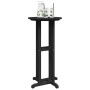 Mesa de Bar Negro 55 x 55 x 107 cm HDPE