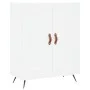 Aparador alto madera contrachapada blanco 69,5x34x180 cm de vidaXL, Aparadores - Ref: Foro24-3189925, Precio: 130,30 €, Descu...