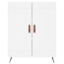 Hohes weißes Sperrholz-Sideboard 69,5 x 34 x 180 cm von vidaXL, Sideboards - Ref: Foro24-3189925, Preis: 131,14 €, Rabatt: %