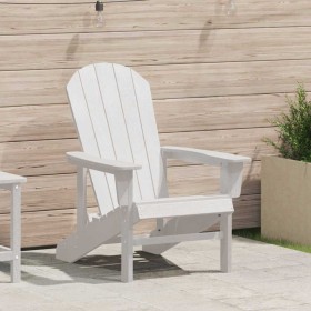 Silla Adirondack Blanco 74 x 82 x 92cm HDPE