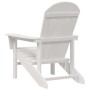 Silla Adirondack Blanco 74 x 82 x 92cm HDPE
