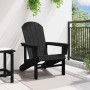 Silla Adirondack Negro 74 x 82 x 92cm HDPE