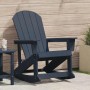 Silla mecedora Adirondack Azul Marino 73.5 x 92 x 90cm HDPE en Sillas de jardín | Comprar online en Foro24