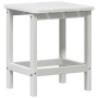 Mesa Lateral Adirondack Blanco 38 x 38 x 46 cm HDPE
