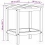 Mesa Lateral Adirondack Blanco 38 x 38 x 46 cm HDPE