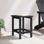 Mesa Lateral Adirondack Negro 38 x 38 x 46 cm HDPE