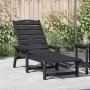 Tumbona Negro 73.5 x 92 x 90cm HDPE