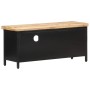 Massiver TV-Schrank aus rauem Mangoholz, 90 x 30 x 41 cm von vidaXL, TV-Möbel - Ref: Foro24-320662, Preis: 140,89 €, Rabatt: %