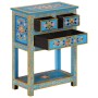 Solid mango wood turquoise sideboard 55x30x76 cm by vidaXL, Sideboards - Ref: Foro24-355011, Price: 196,85 €, Discount: %