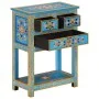 Solid mango wood turquoise sideboard 55x30x76 cm by vidaXL, Sideboards - Ref: Foro24-355011, Price: 193,09 €, Discount: %