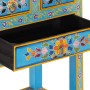 Solid mango wood turquoise sideboard 55x30x76 cm by vidaXL, Sideboards - Ref: Foro24-355011, Price: 196,85 €, Discount: %