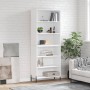 White engineered wood tall sideboard 69.5x32.5x180 cm by vidaXL, Sideboards - Ref: Foro24-3189581, Price: 120,15 €, Discount: %