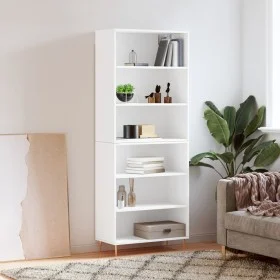 White engineered wood tall sideboard 69.5x32.5x180 cm by vidaXL, Sideboards - Ref: Foro24-3189557, Price: 114,74 €, Discount: %